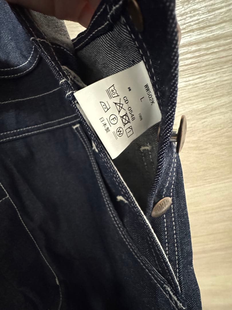 【値下げ中】WORLD WORKERS/OVERALLS/オーバーオール