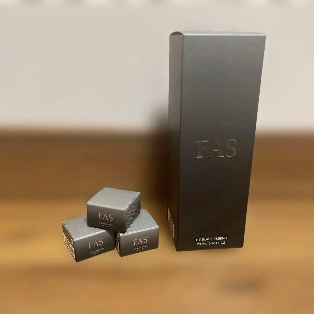 FAS ザブラックエッセンス&サンプルクリーム