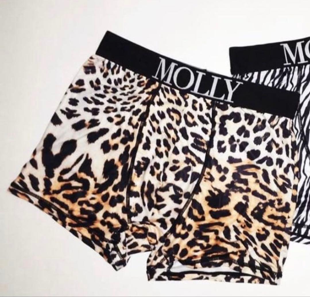 molly drawls leopard boxer ボクサーパンツ1枚