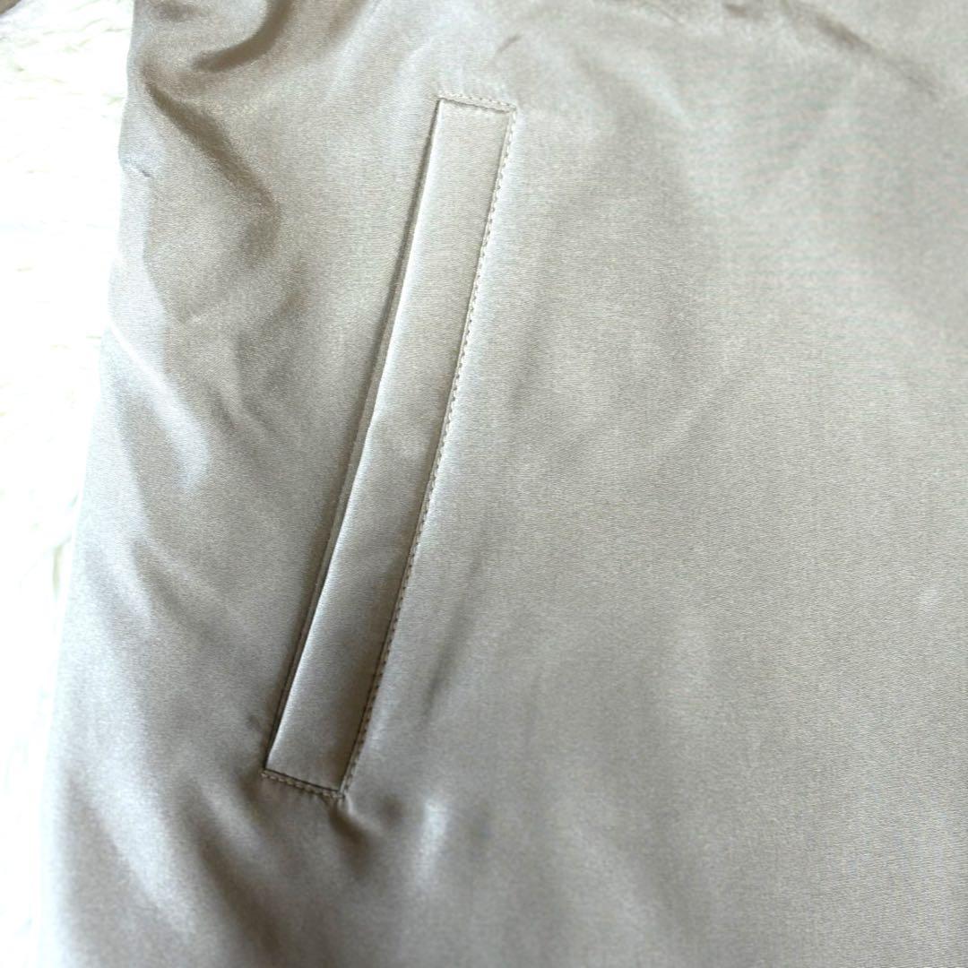 BALMAIN リバーシブル 毛皮ハーフコート フォックスファー シルク