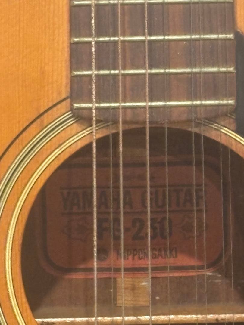 値下げ　fg-230 赤ラベル　YAMAHA アコギ