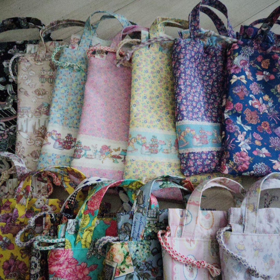 巾着ミニトート