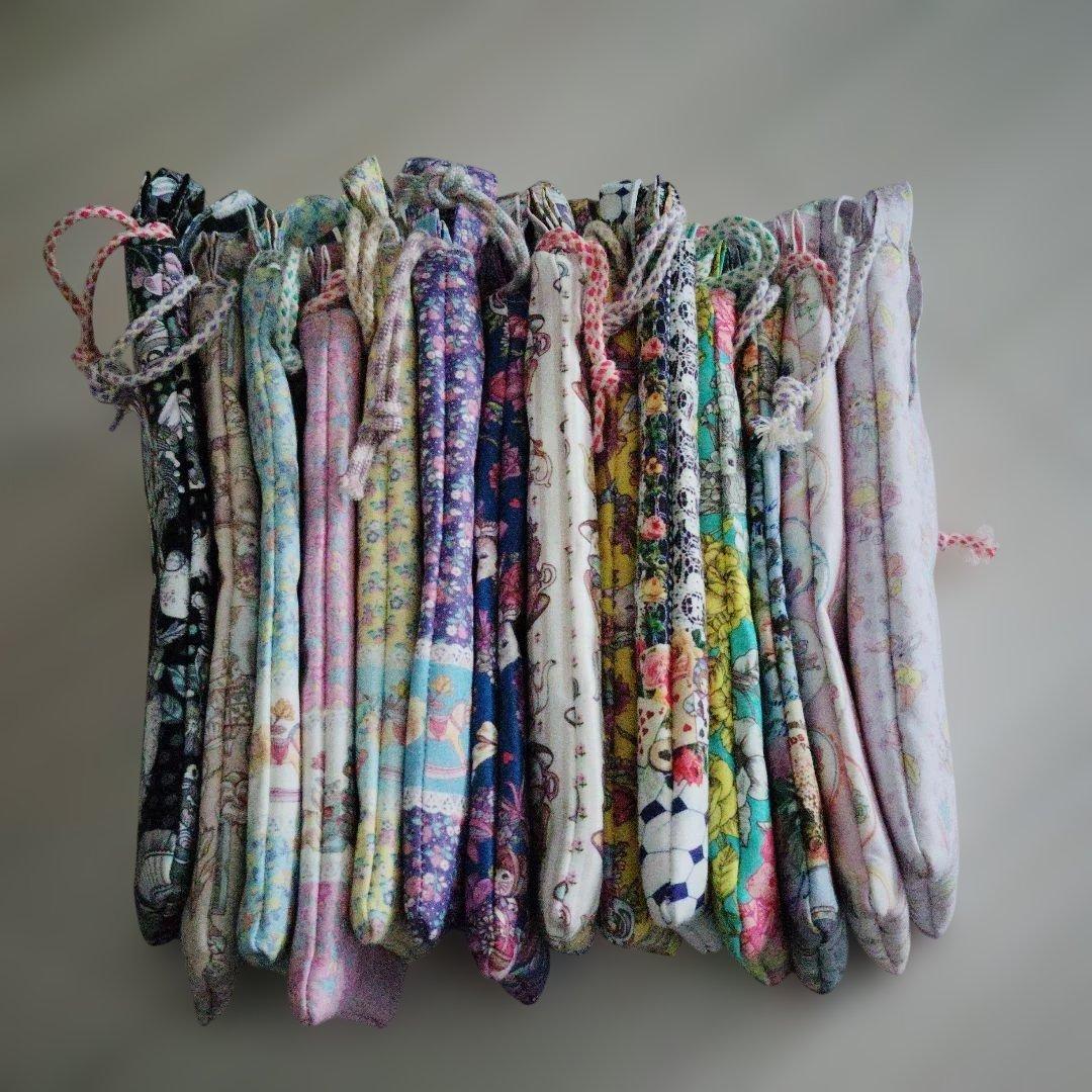 巾着ミニトート