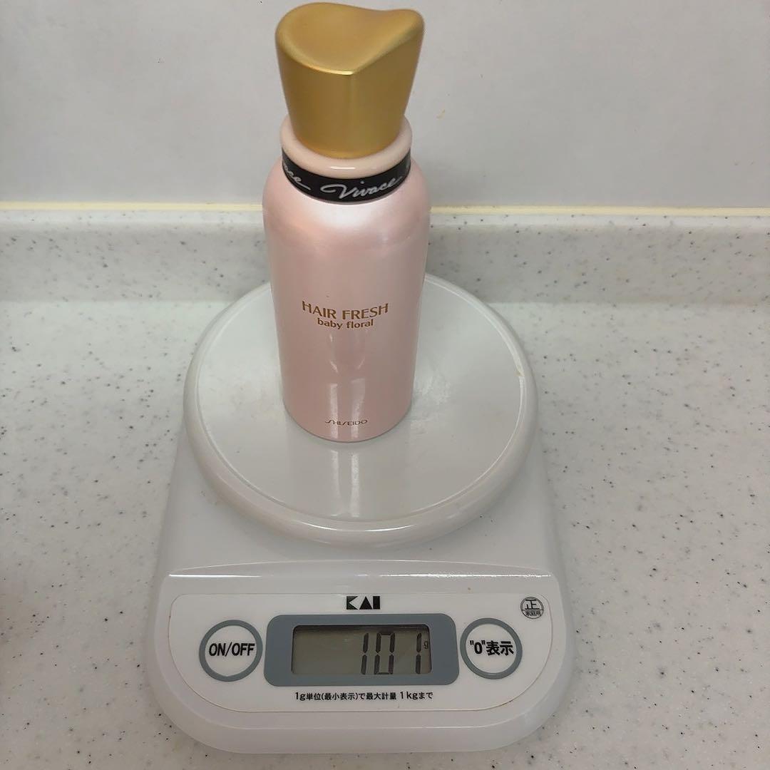 資生堂　vivace ビバーチェ　ヘアスプレー 無香料　ベビーフローラル