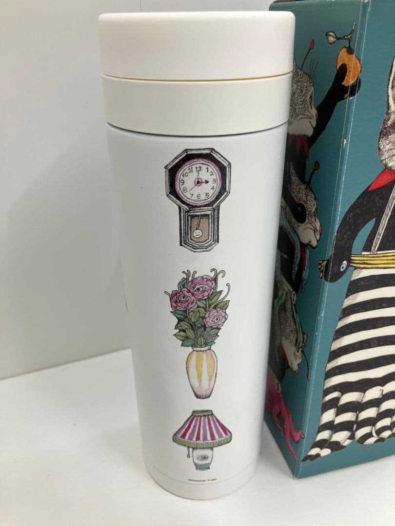 【ヒグチユウコ　サーモボトル】BORIS　グリコとボウちゃん　500ml