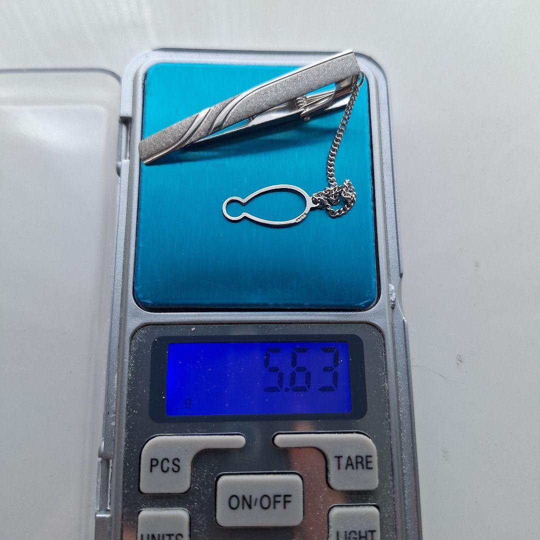 ℳ*k様 K10WG ネクタイピン 刻印あり