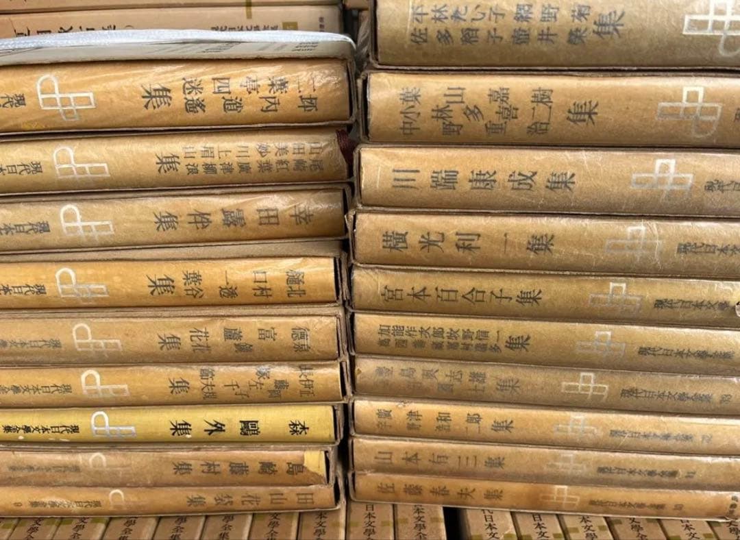 日本文学全集 別巻共 全館揃いで15000円 ② ３箱発送