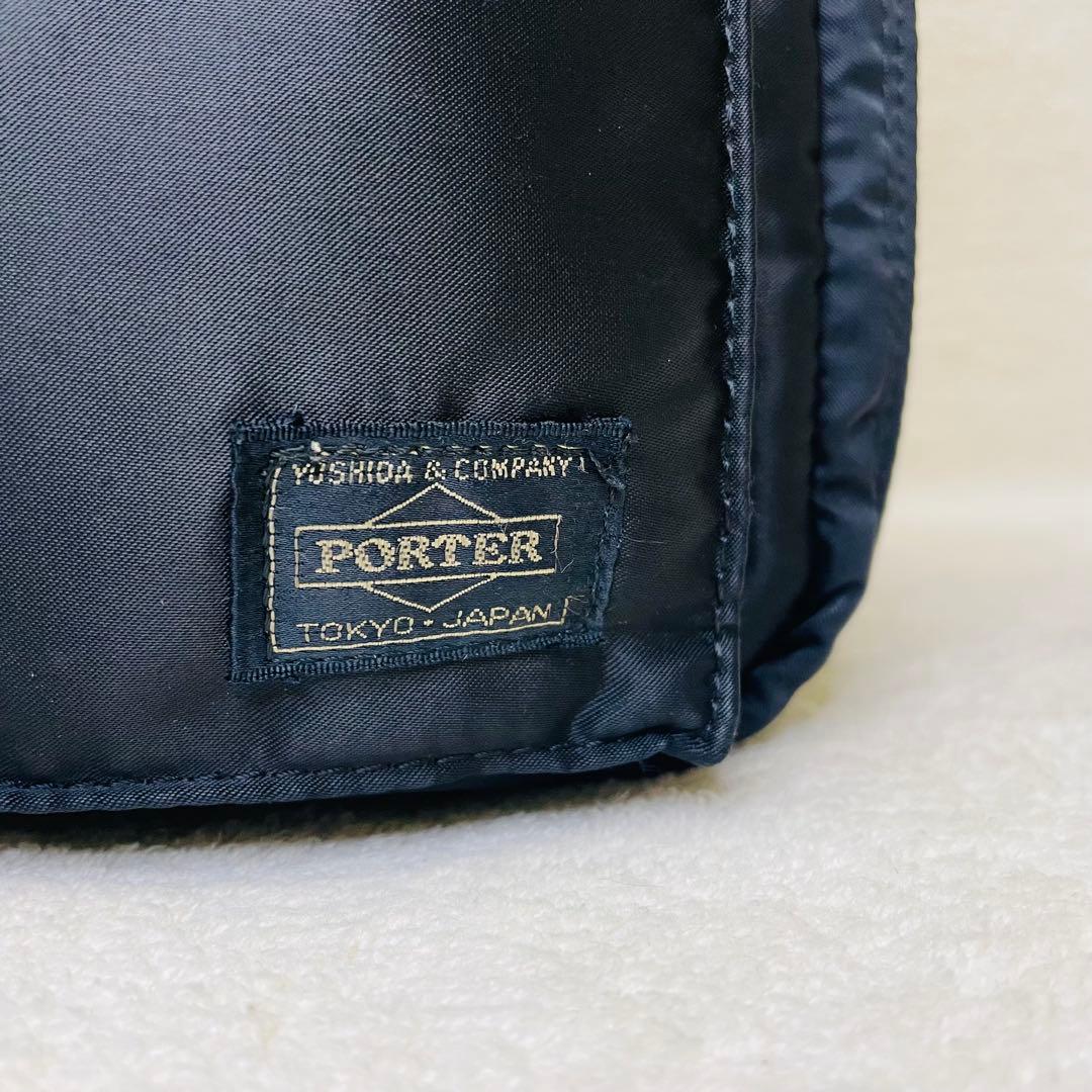 PORTER ポーター タンカー ショルダーバッグ 二層 黒 L
