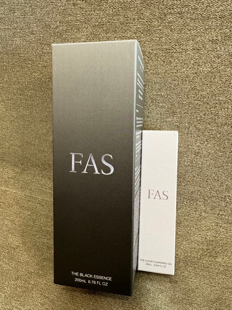 FAS ザ ブラック エッセンス 200ml ➕クレンジングお試しサイズ