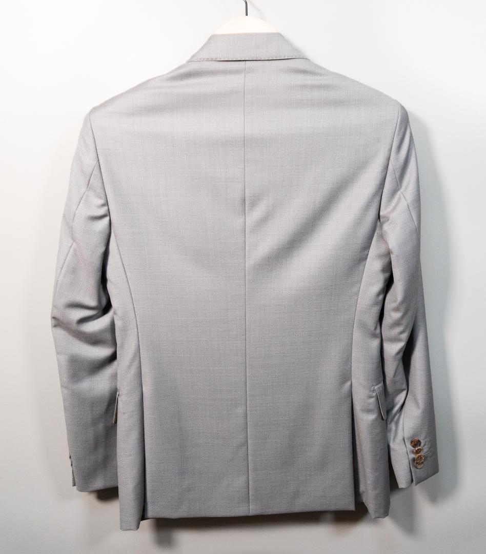 スーツ ゼニア TRAVELLER ライトグレー Mサイズ相当 美品