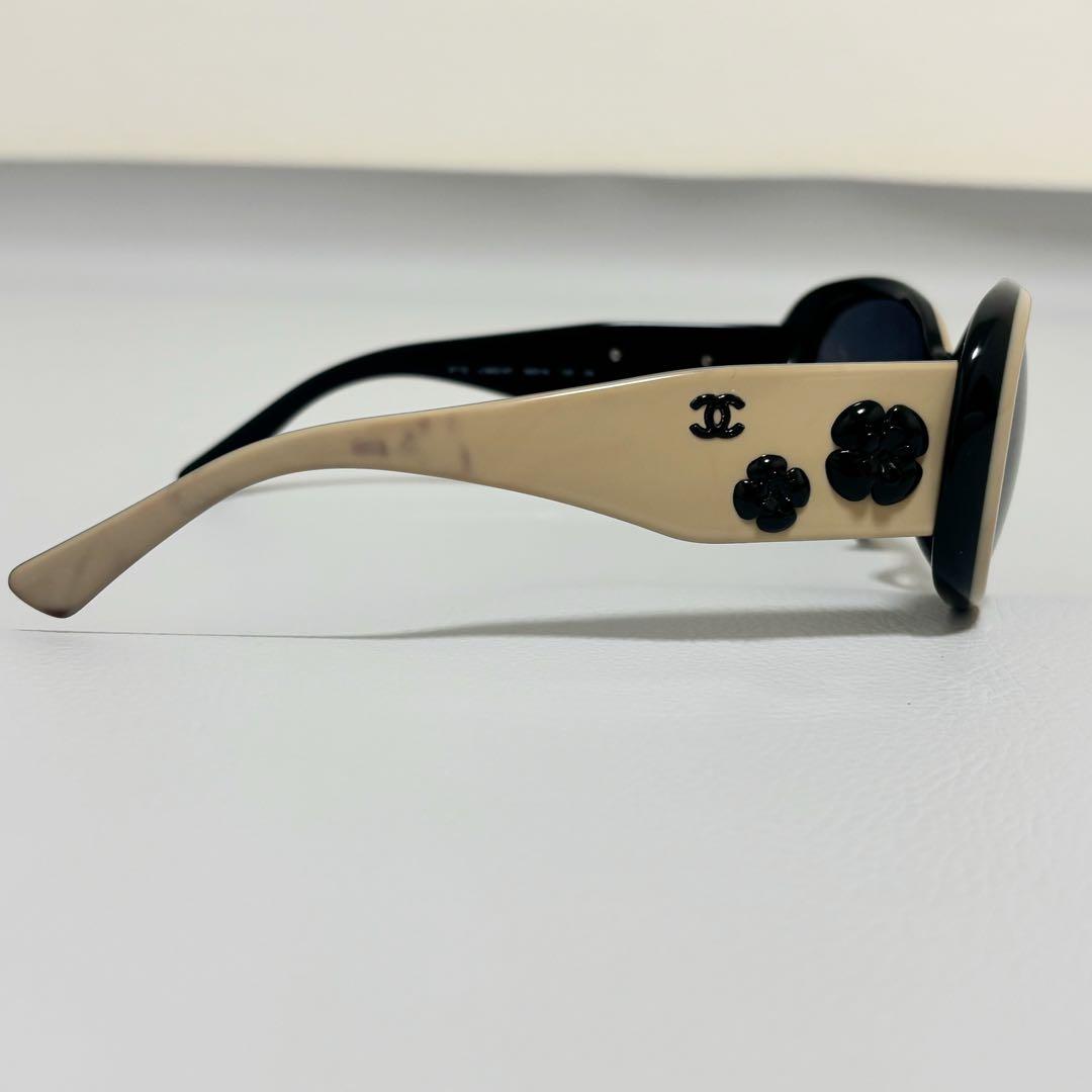 CHANEL サングラス カメリア 5113 ココ　ケース付き