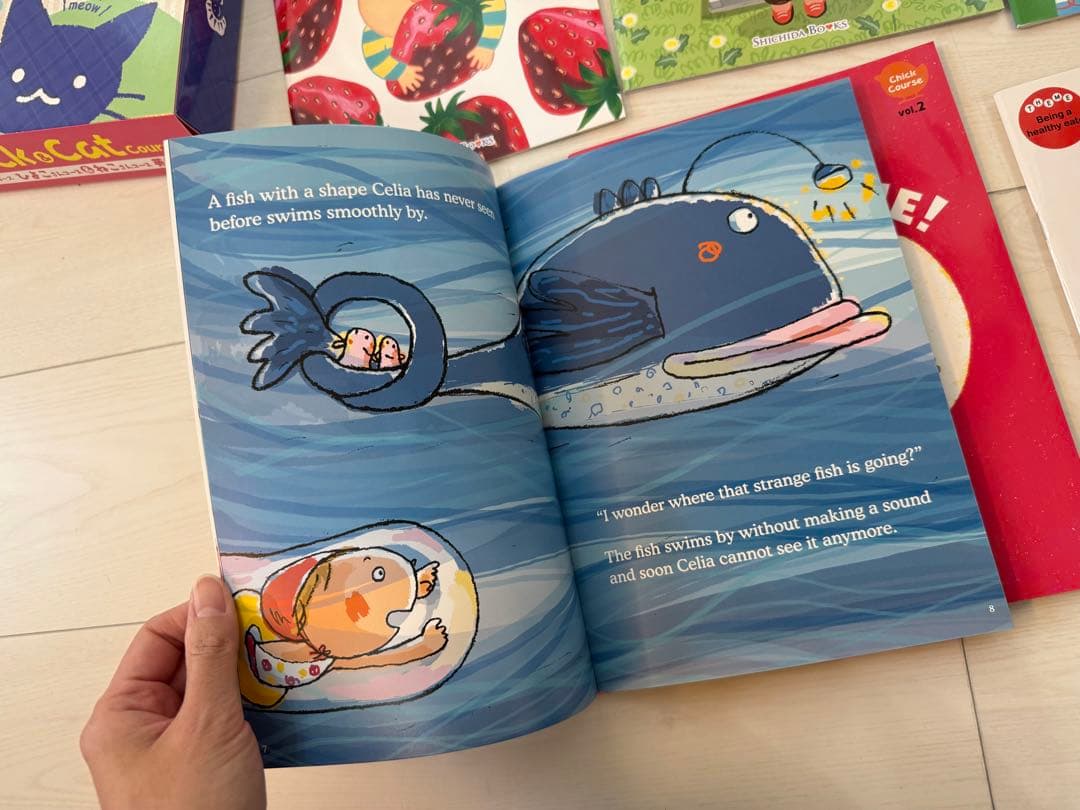 七田式　英語　えほん英語版 Chick & Cat Courses