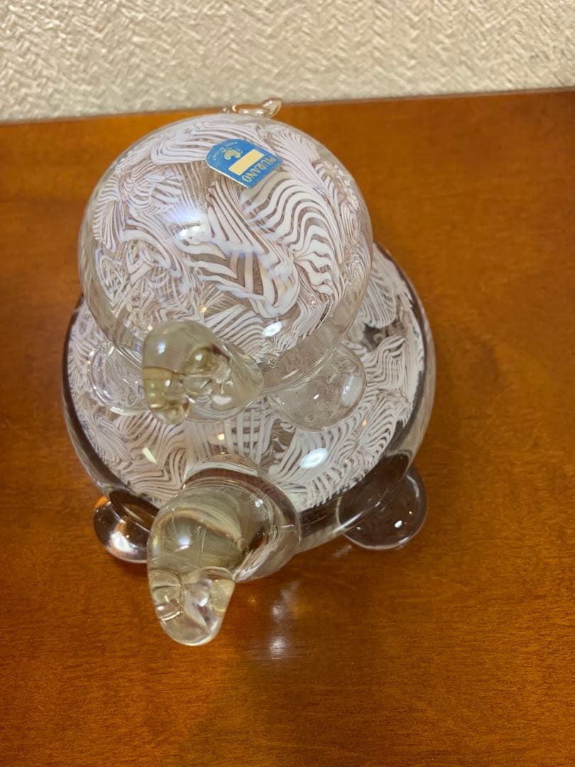 MURANOムラーノ親子亀　インテリア　ベネチアングラス　イタリア製