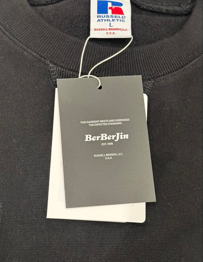 r*n様 即完売 BerBerJin × RUSSELL スエットクルーネック