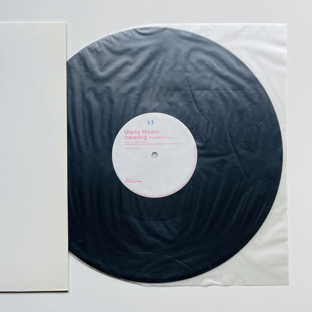 貴重プロモ レコード 宇多田ヒカル Traveling トラヴェリング