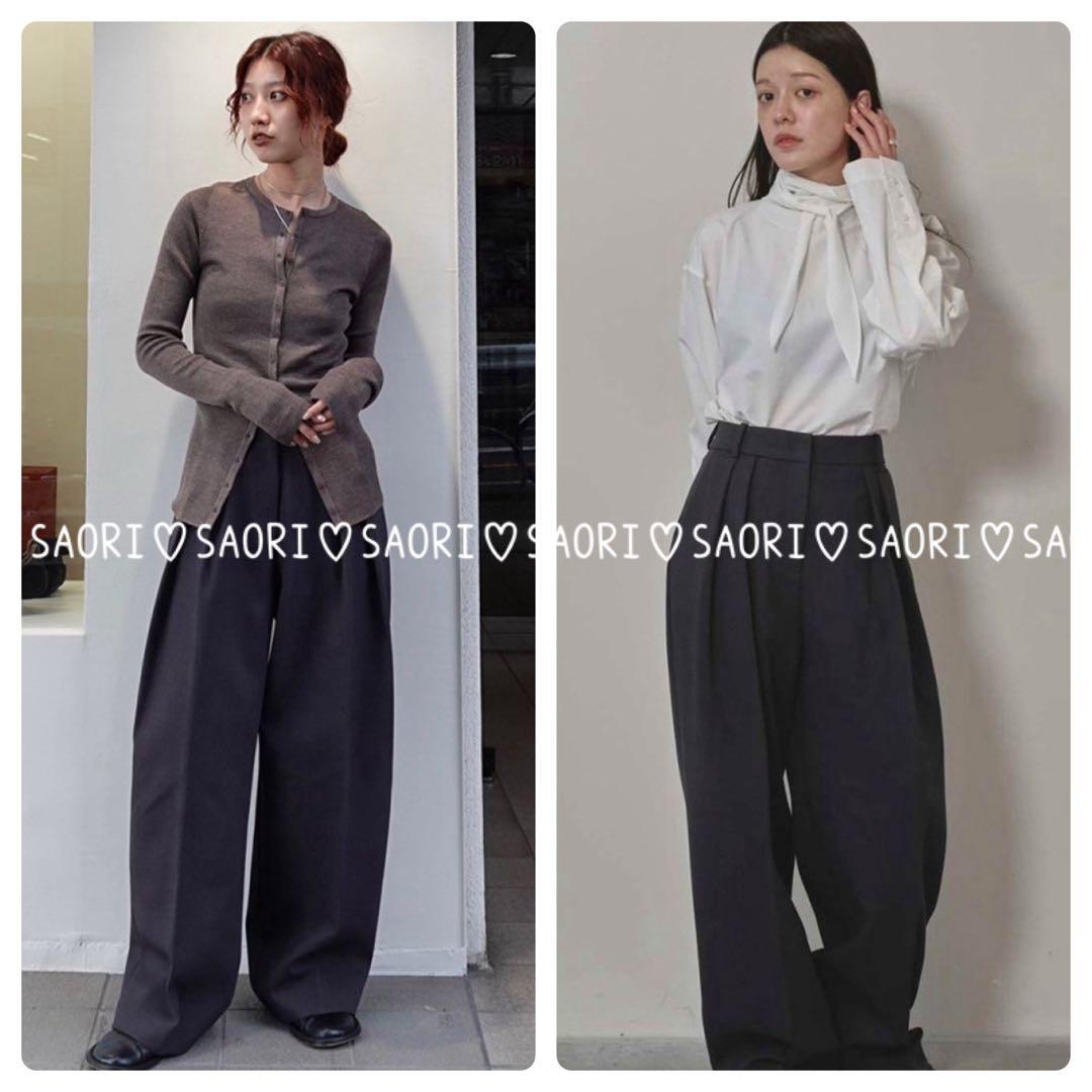 TODAYFUL【美品】Bonding Wide Trousers