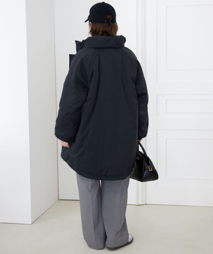 新品♥ウォッシャブル中綿モンスターパーカーブルゾンSLOBE IENA　24AW