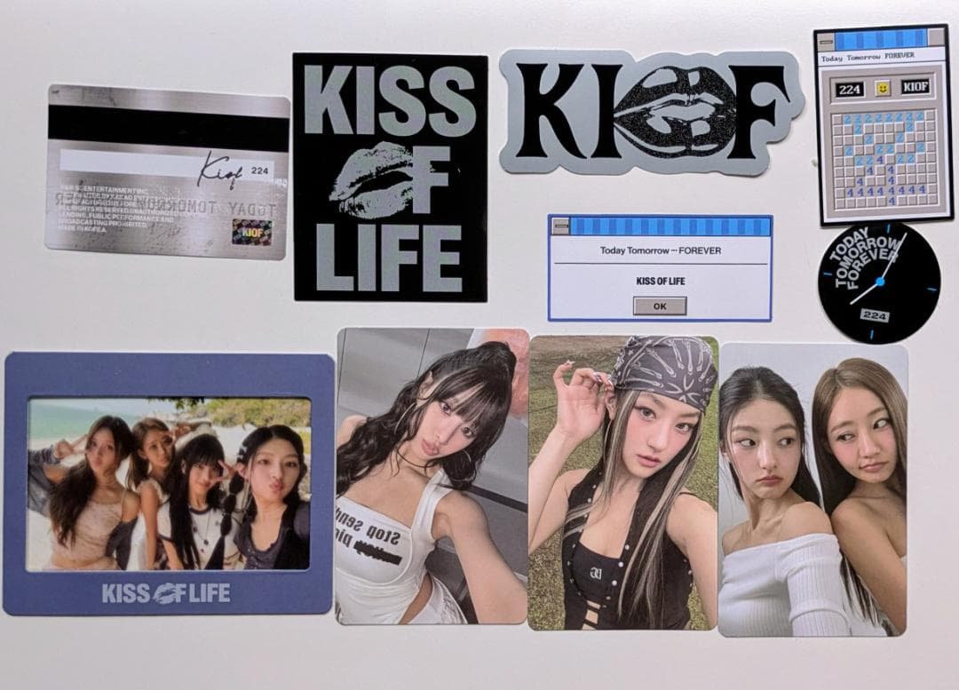 ★非売品◆サインCD&報道資料◆KISS OF LIFE◆224◆国内発送