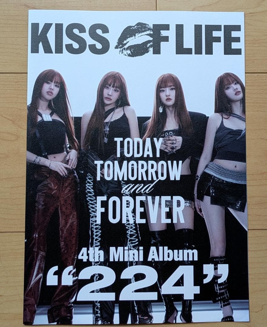 ★非売品◆サインCD&報道資料◆KISS OF LIFE◆224◆国内発送