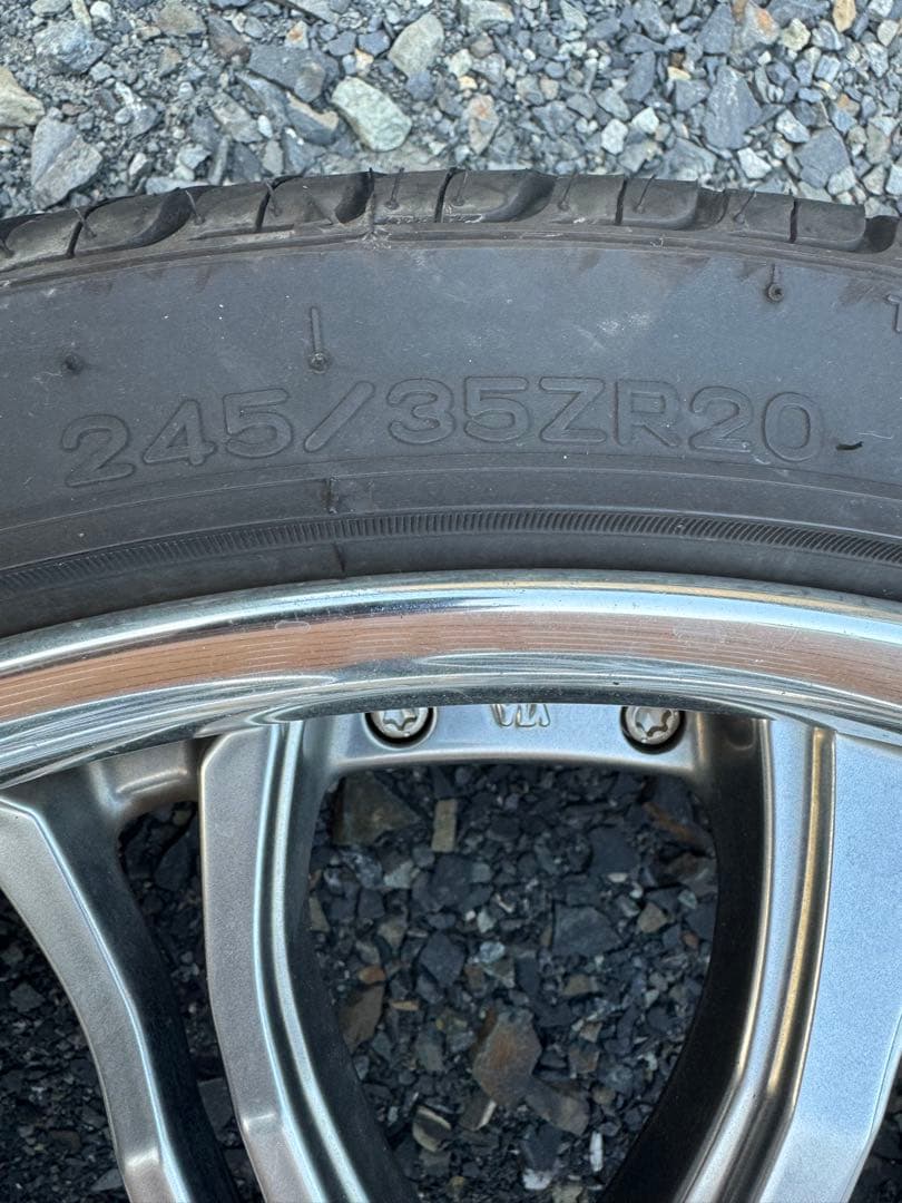 【送料費込】work シュヴァートSC6 20インチホイール4本セット