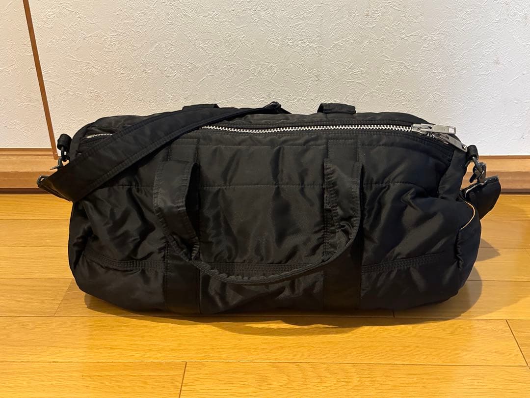 PORTER　TANKER　ボストンバッグ　ブラック