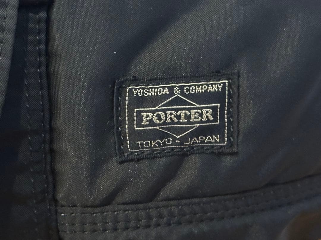PORTER　TANKER　ボストンバッグ　ブラック