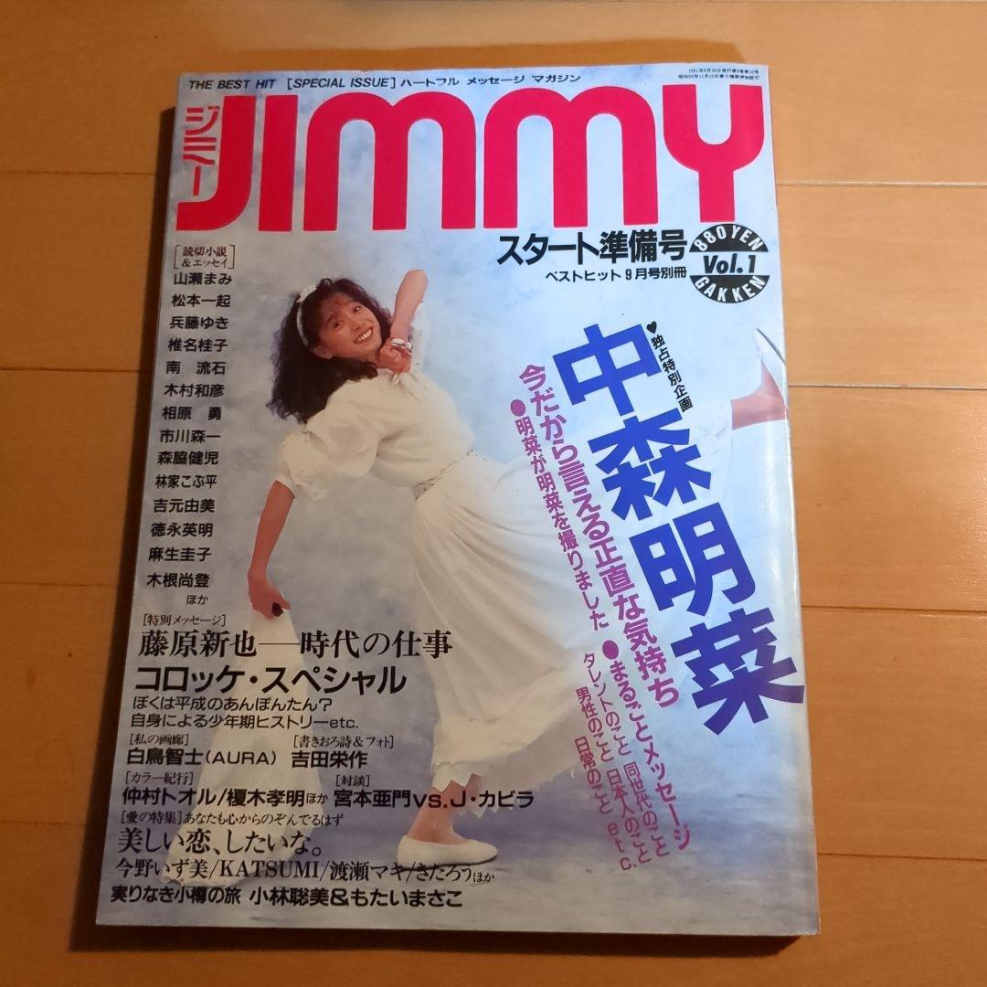 絶版　中森明菜　ファッション雑誌　2冊