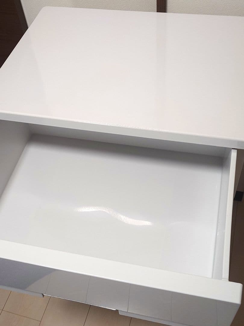 フィッツプレミアム ホワイト 幅55㎝ 4段 チェスト