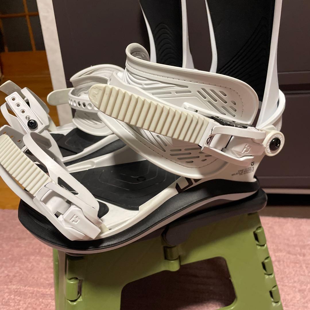 UNION ULTRA 22-23 Mサイズ スノボ ビンディング ホワイト