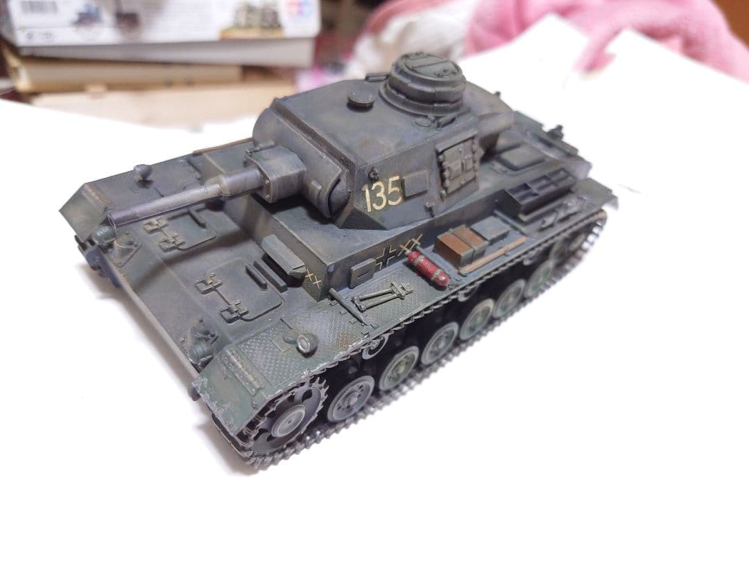 仮出品1/35タミヤイタレリドイツ軍東部戦線戦車12両+兵士+炊飯セット　完成品