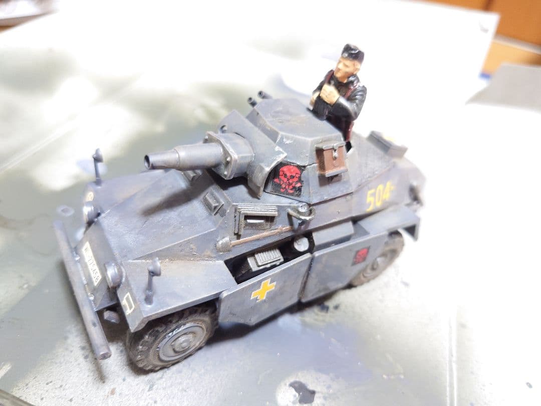 仮出品1/35タミヤイタレリドイツ軍東部戦線戦車12両+兵士+炊飯セット　完成品