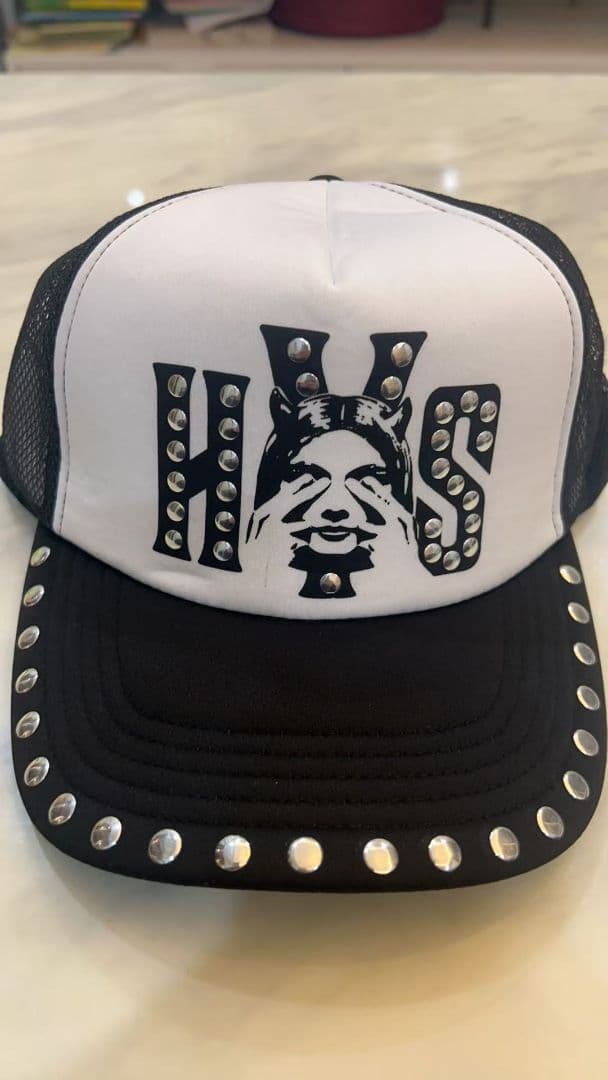 【新品未使用】ヒステリックグラマー　スタッズメッシュキャップ #008