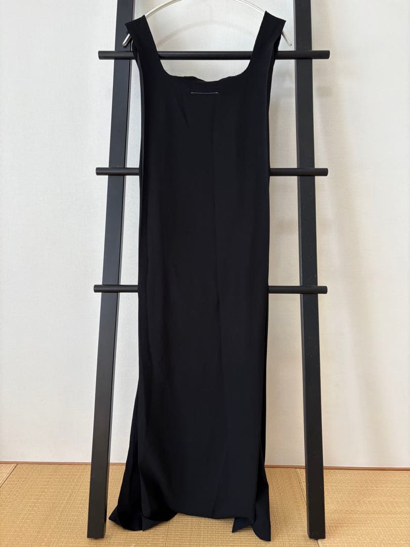 超希少　MM6 ブラックノースリーブ ロングワンピース