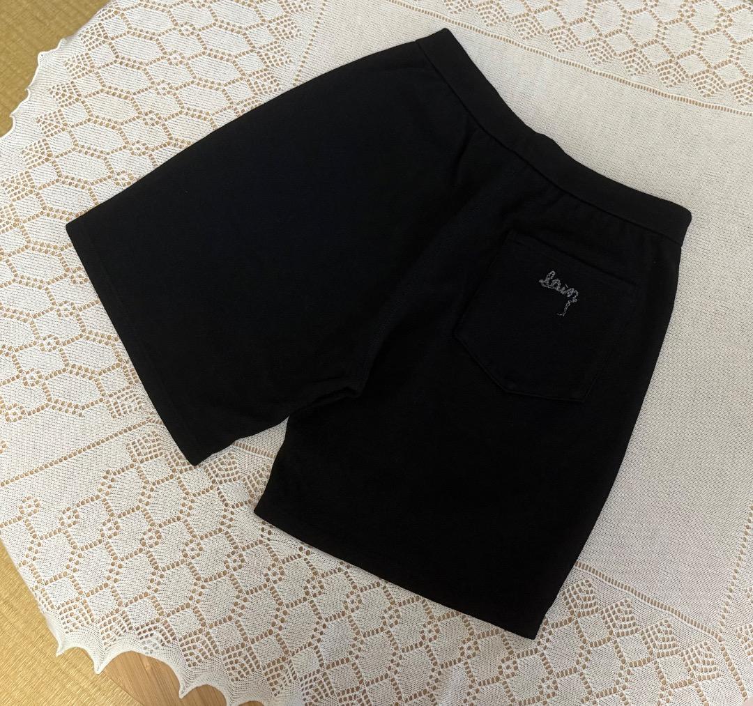 【yumi様】loin.新品cottonsweatpant ショートパンツ(黒)