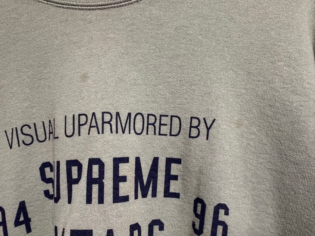 Supreme✖️ WTAPSオリーブ スウェット 100%コットン