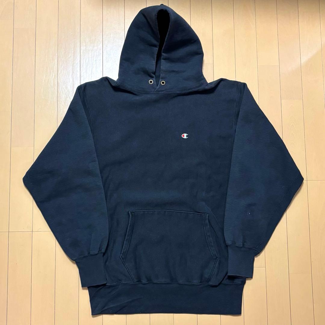 【ブラック】Champion / REVERSE WEAVE