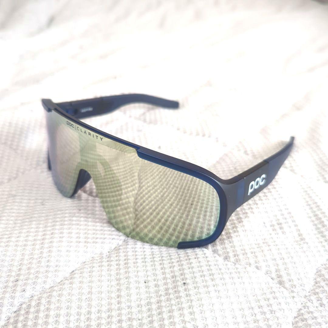 POC ネイビー サングラス グリーンレンズ