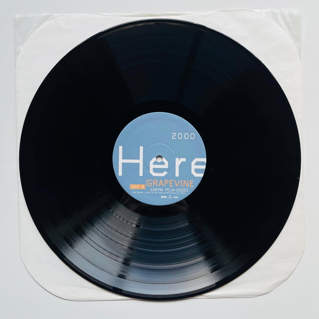 稀少 レコード〔 GRAPEVINE - Here 〕グレイプバイン