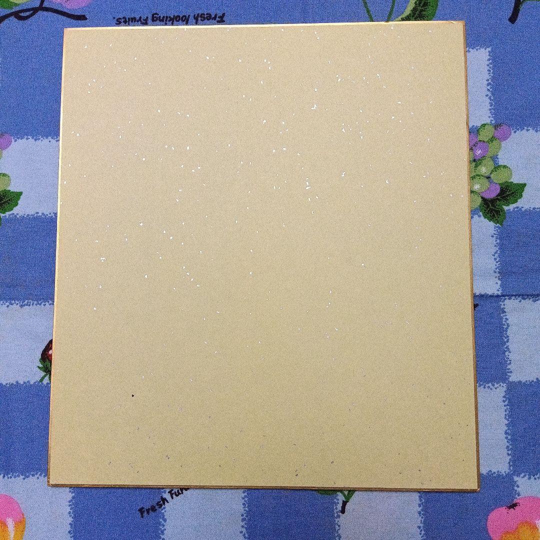 【真作】松本零士 直筆サイン色紙 銀河鉄道999★メーテル (額縁付)