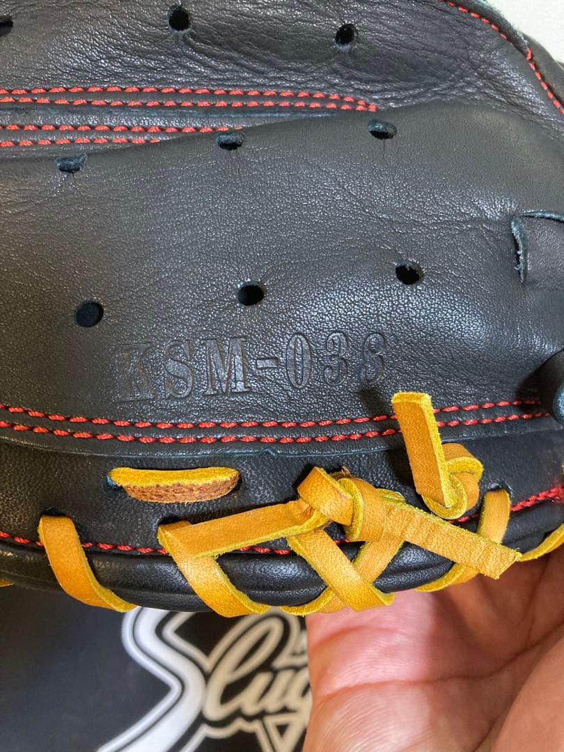 ア*ツ様 久保田スラッガー 軟式用キャッチャーミット　東京支店型付け