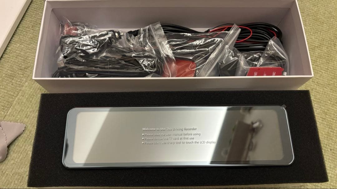 JADO G810+4K ミラー型ドライブレコーダー