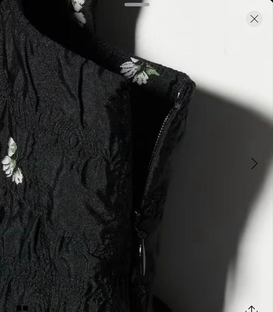 新品未使用⭐︎フラワー ジャガード キャミソール　united arrows