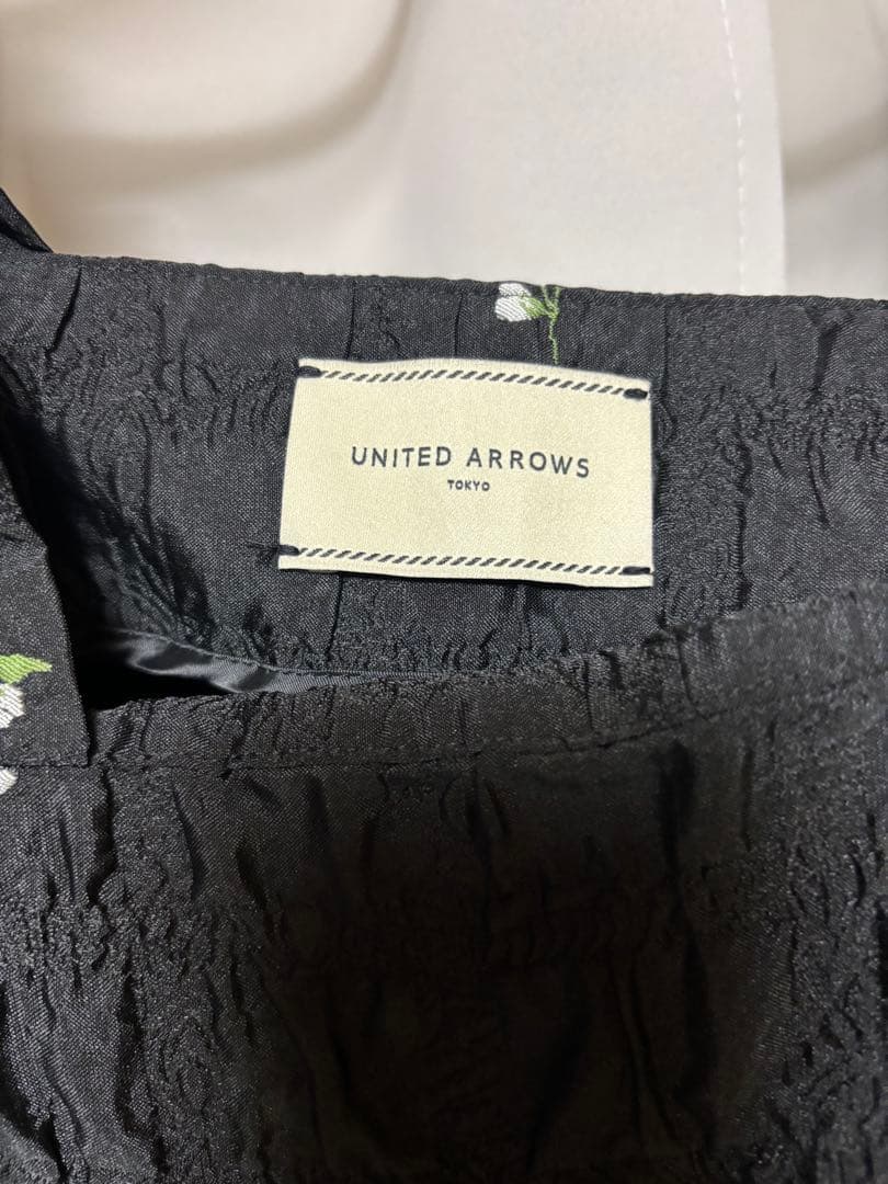 新品未使用⭐︎フラワー ジャガード キャミソール　united arrows