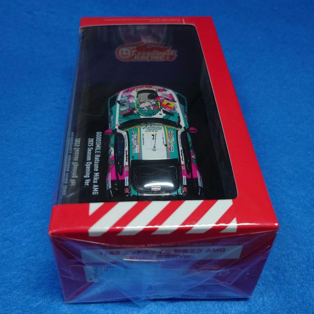 [新品]1/43 グッドスマイル 初音ミク AMG 2025 開幕戦Ver.