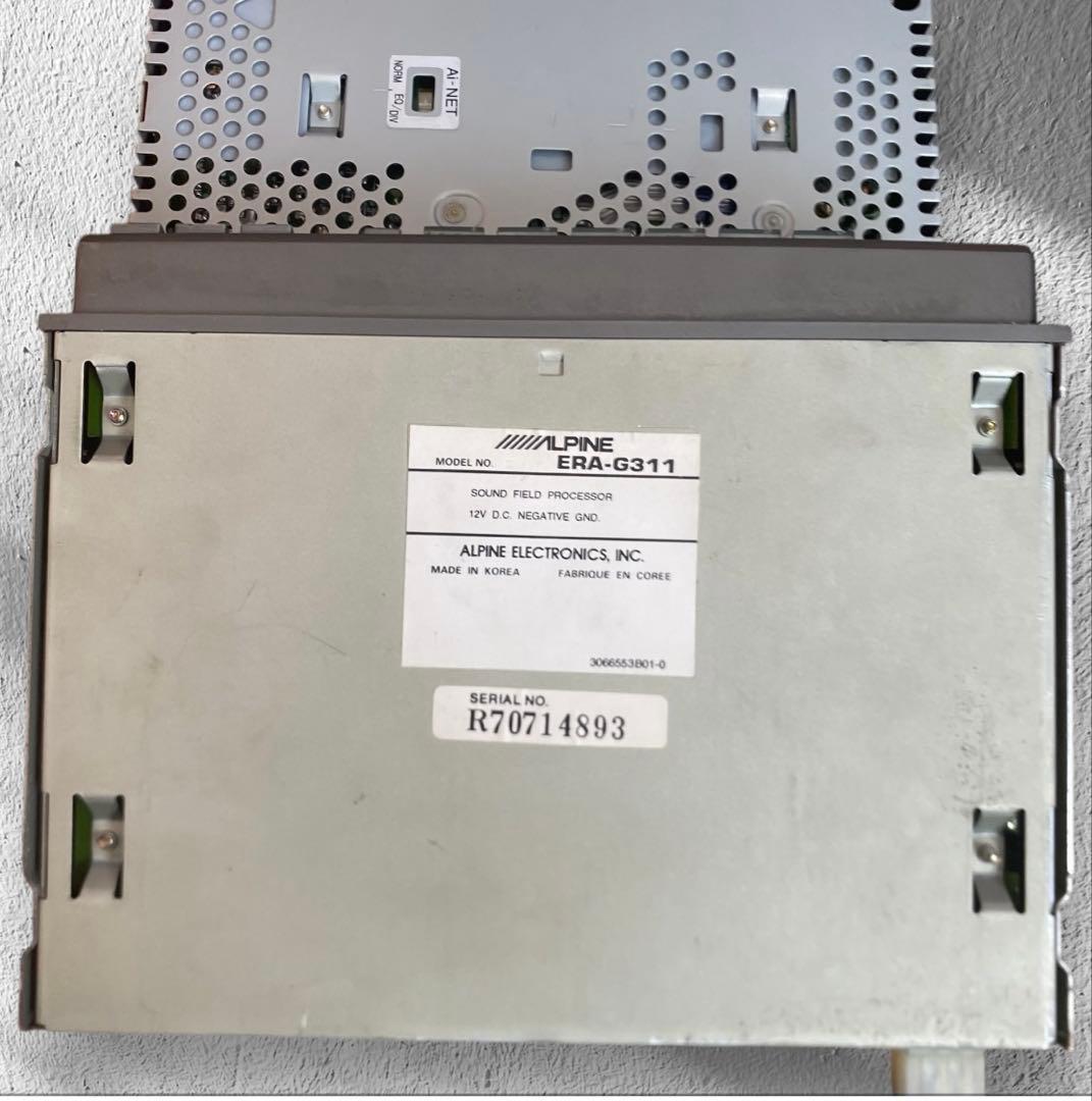 【当時物】アルパインCDA-9804JS/ERA-G311/MXE-F359