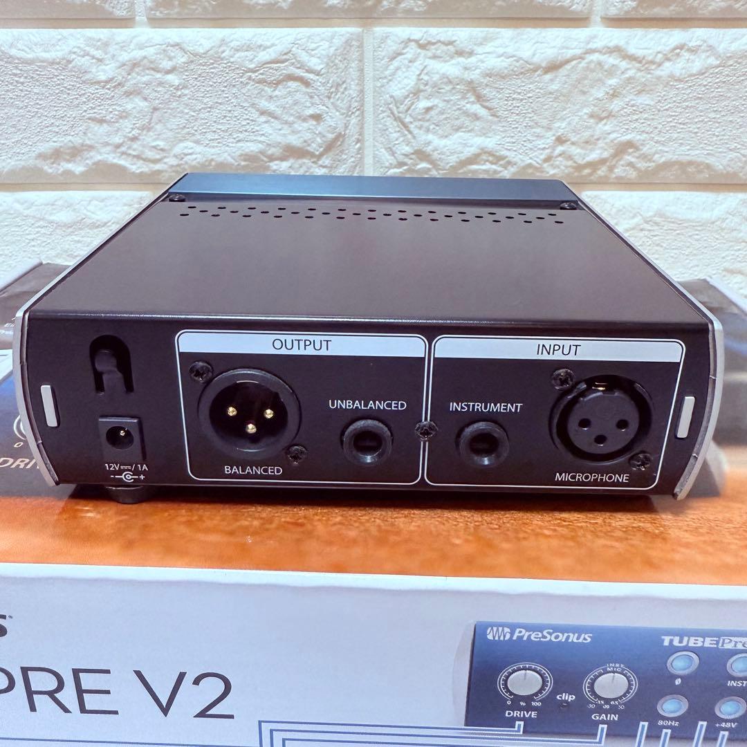 【極美品】PreSonus TubePre V2 真空管マイクプリアンプ