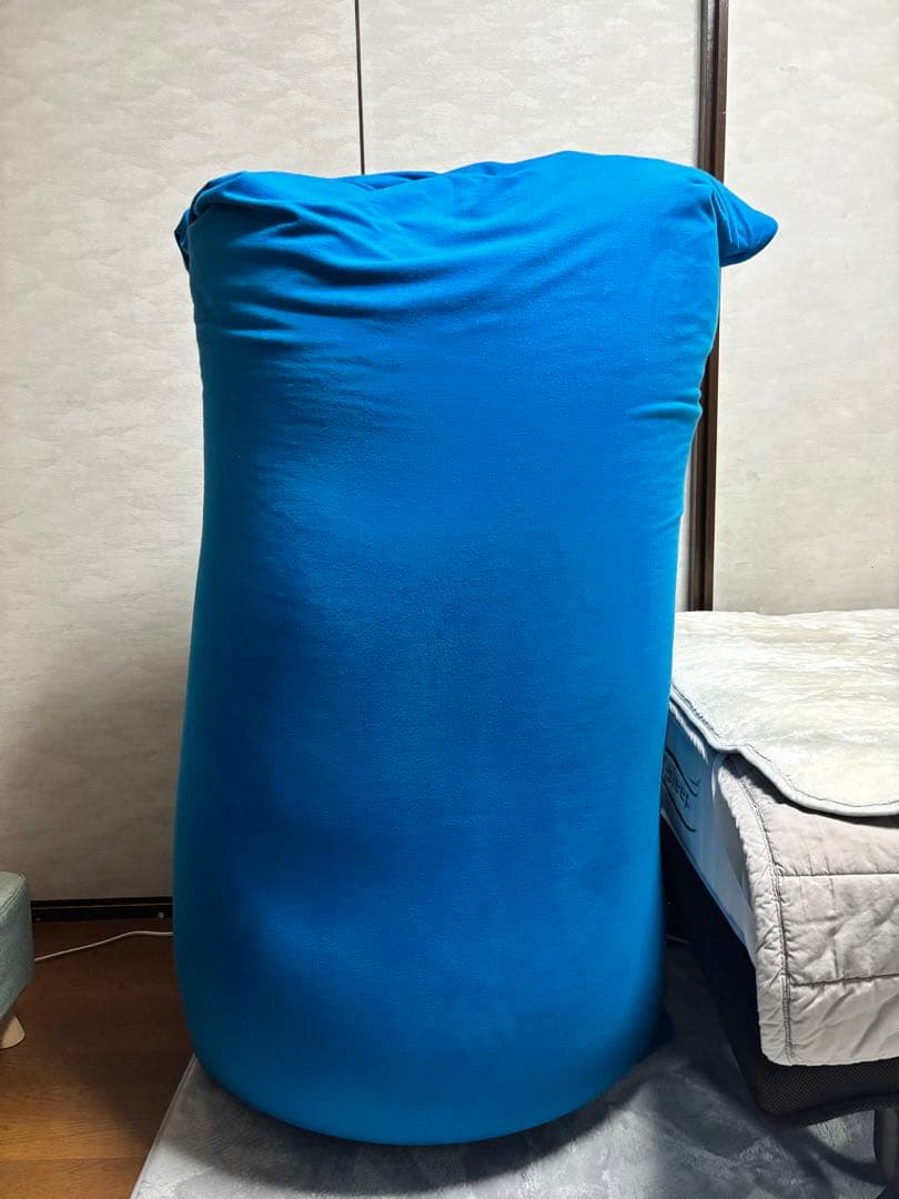 Gori　yoibo MAXビーズクッション 青