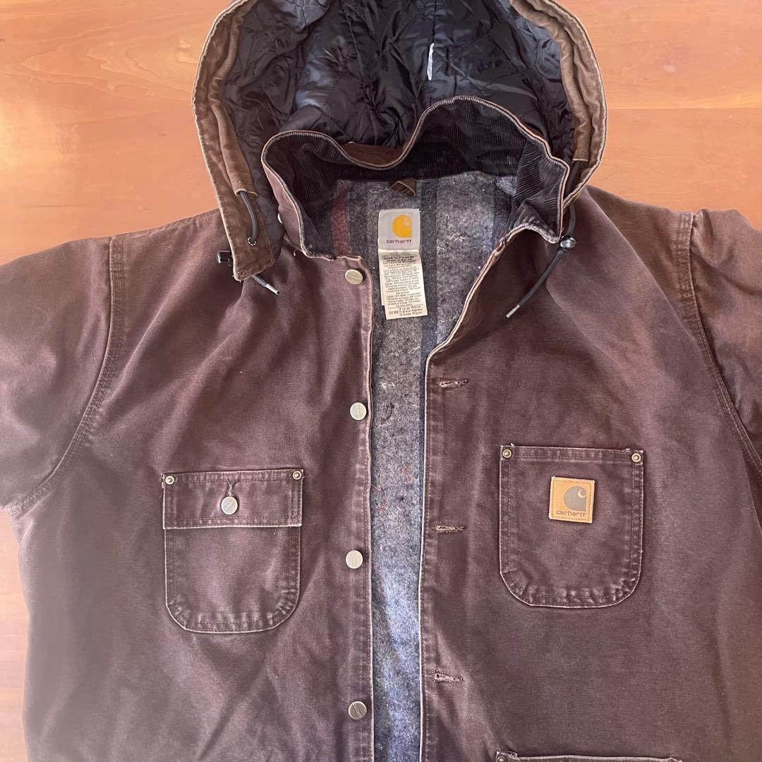 ★carhartt Chore Coat カーハート チョアコート フード付き