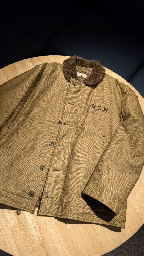 ほぼ新品【サイズ44】リアルマッコイズ　N-1デッキジャケット