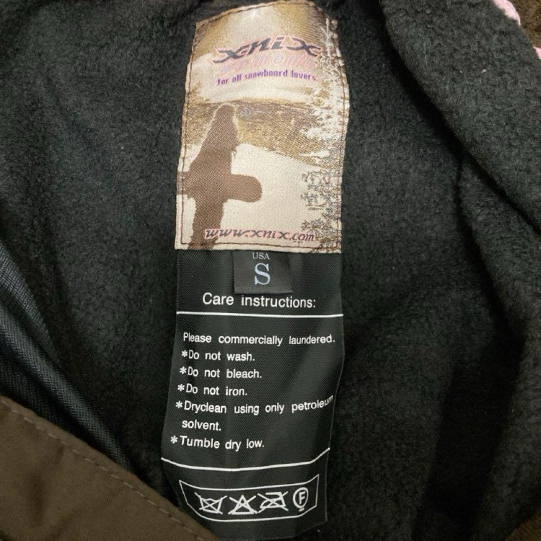 X-nix エクスニクス　スノーボードウェア　ＸＳ　Ｓ　スキーウェア　上下セット
